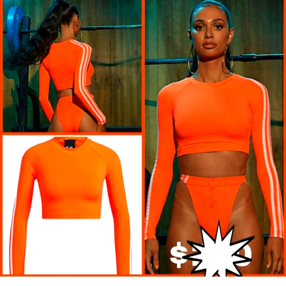 🚫SOLD🚫 Ivy Park X Adidas Flex Rash Guard Top